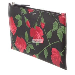 ISO MICHAEL KORS COLLECTION ROSE ENVELOPE CLUTCH